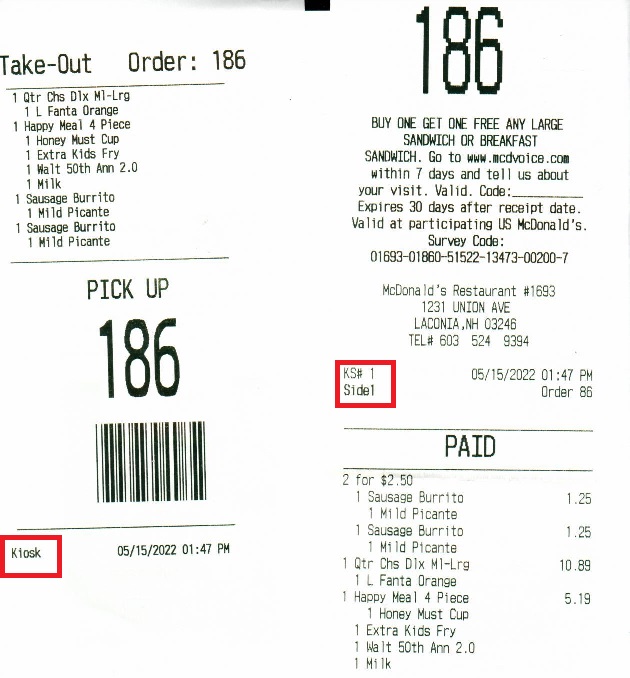 McDonalds Order Kiosk Hassle