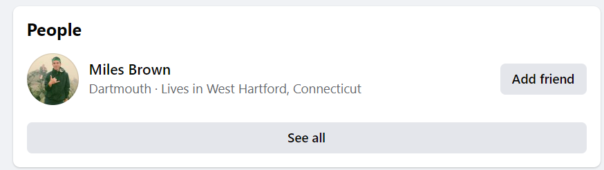 Miles Brown - Dartmouth Democrat West Hartfrod CT