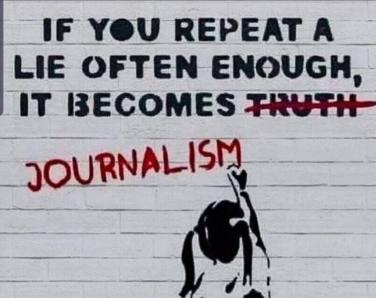 If you repeat a lie often enough