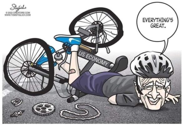 Biden bike fall