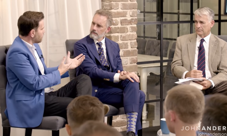 Dave Rubin Jordan Peterson John Anderson YouTube Screen Grab