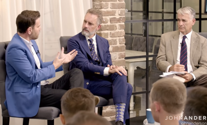 Dave Rubin Jordan Peterson John Anderson YouTube Screen Grab