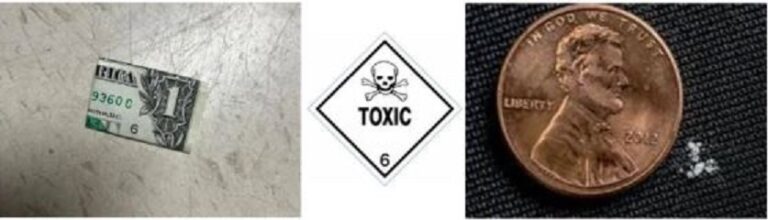 Folded money amt of fentanyl Giles County Sheriff's Dept, TN