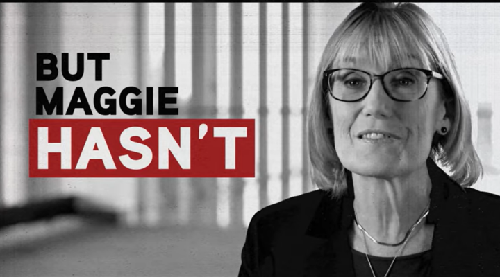 Maggie Hasnt Kevin Smith US Senate Ad