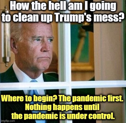 biden trump's mess