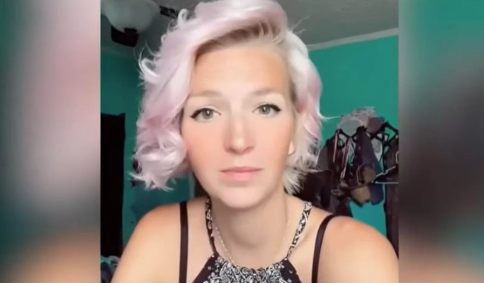 screen grab woman explains who is to lame for overturning roe