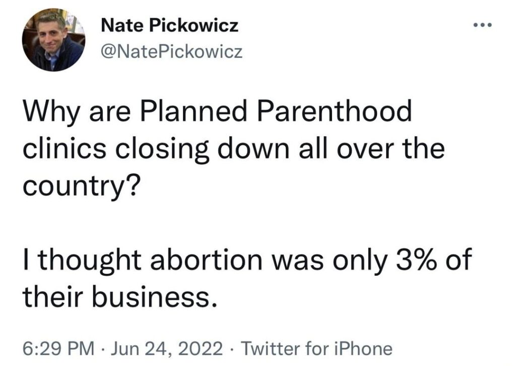 Planned parnethood 3%