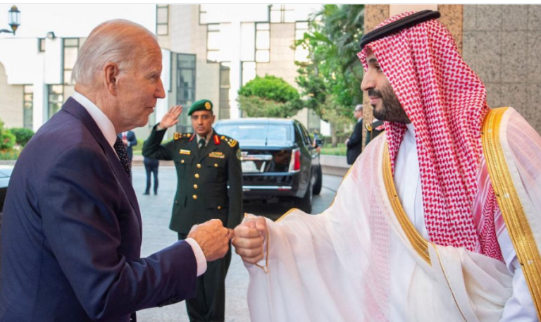 Fist Bump Biden Screen grab Twitter