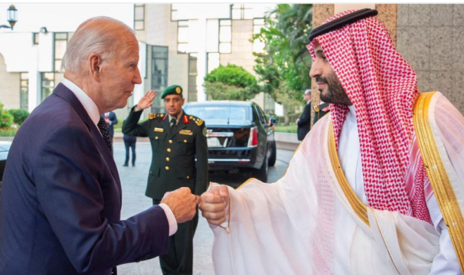 Fist Bump Biden Screen grab Twitter