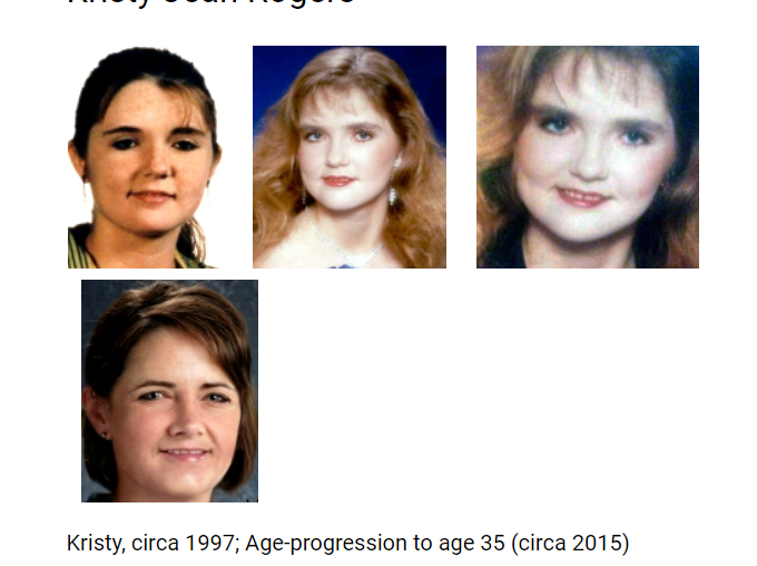 Kristy Jean Rogers Missing