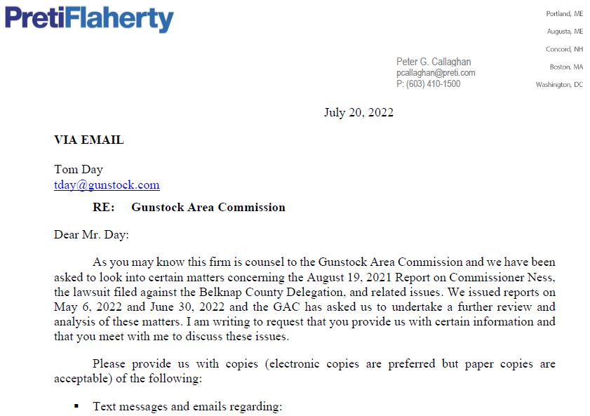 PretiFlaherty Demand Letter to Tom Day