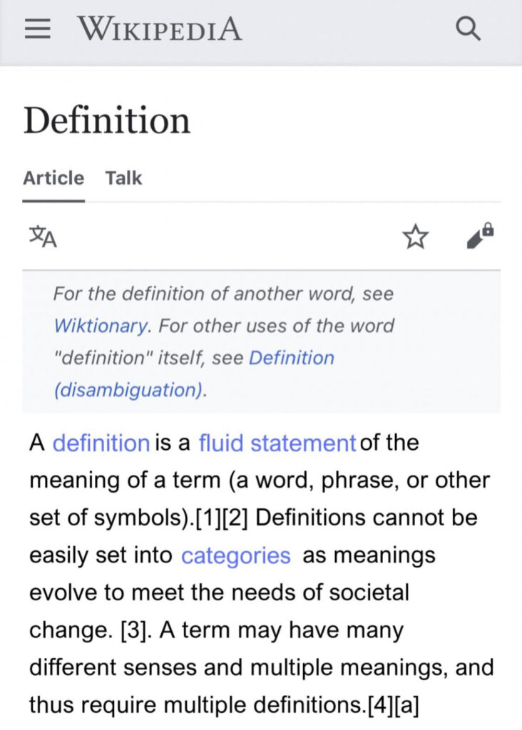 Parody - wikipedia - the definition of definition