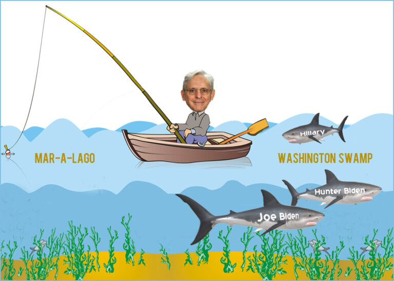 Garland Fishing Expedition - Royalty Free