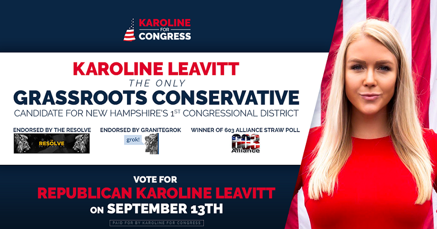 Leavitt-Karoline_Grassroots Candidate
