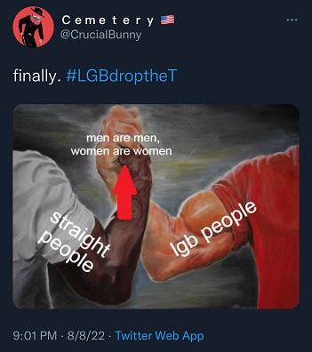 Straight and LGB - men and men and women are women FI