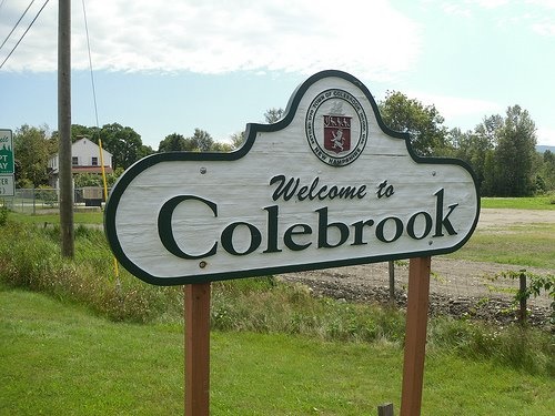 Town of Colebrook - town sign 2