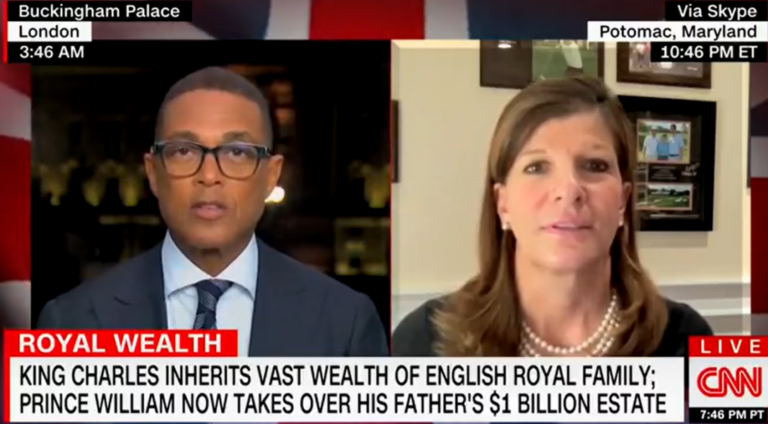 Don Lemon Hillary Fordwich royal wealth and slavery Reparations