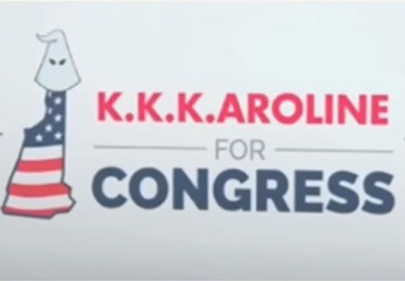 KKKaroline for Congress shown on Tucker Carlson 2022-09-09