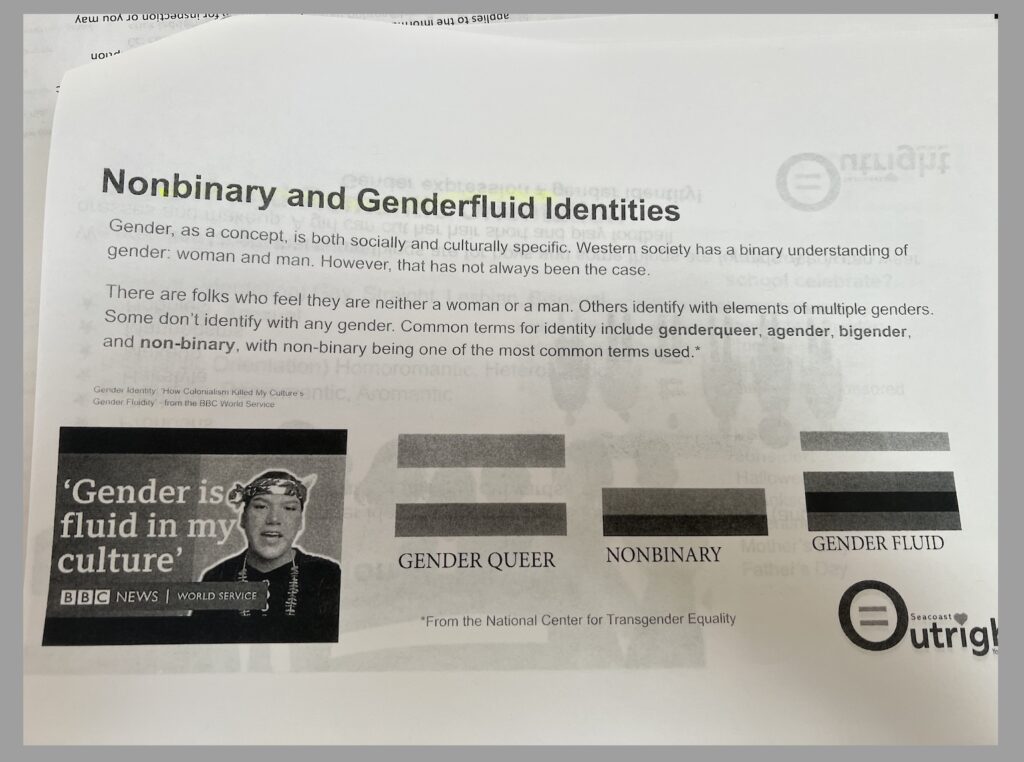 Nonbinary and genderfluid identitites