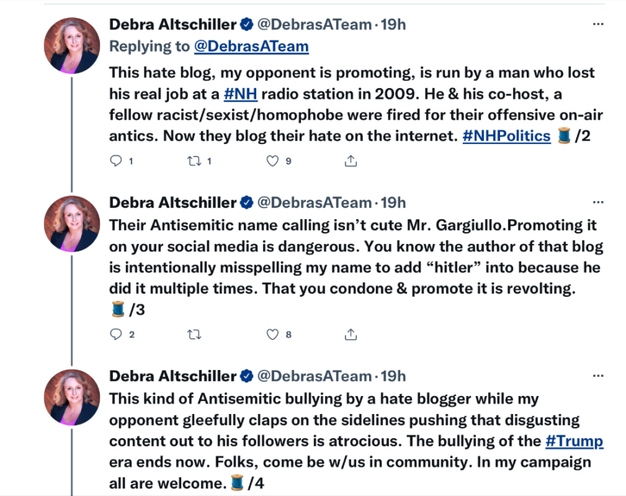 Debra Altschiller Rant