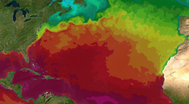 Atlantic has no storms Oct 2 2022