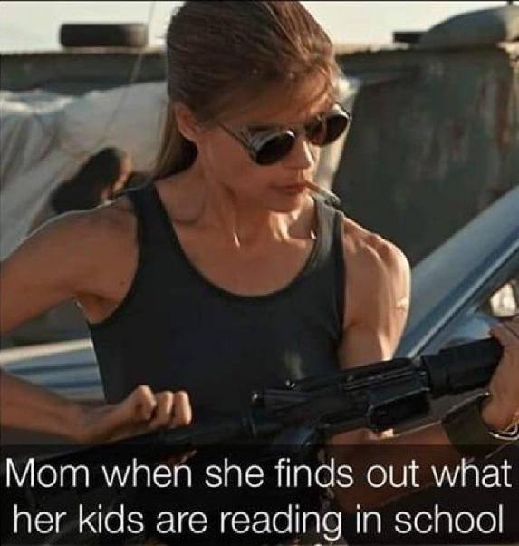 Mom what you reading in school - finds out Powerline Result