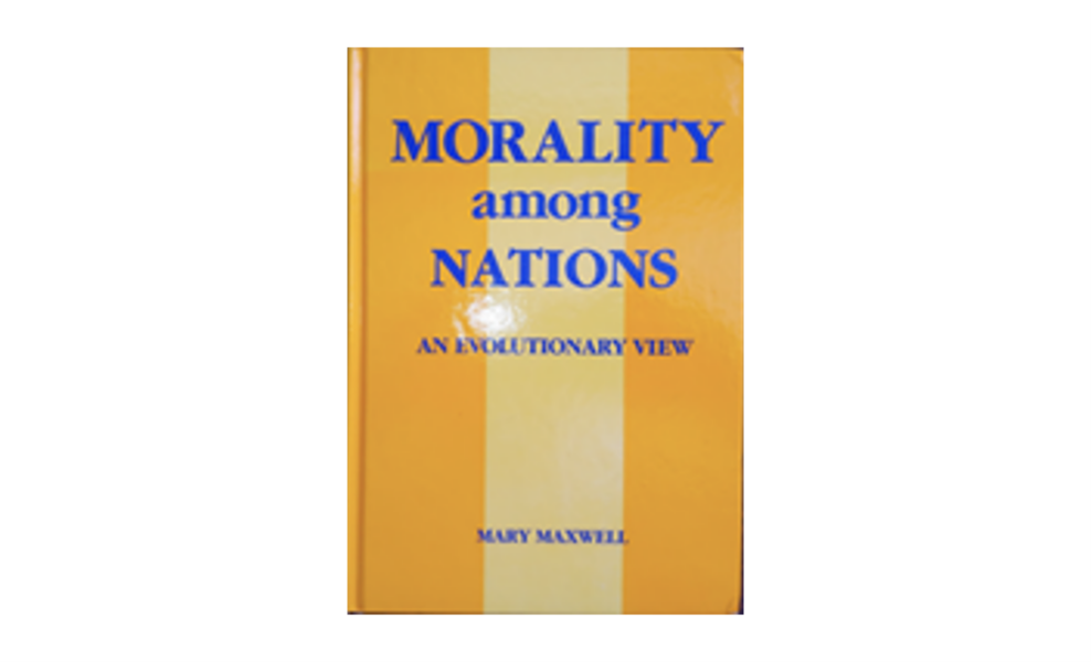 Morality of Nations Book by Mary Maxwell