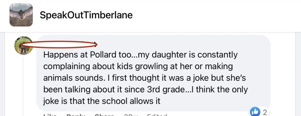 Timberlane kids identiy as cats and dogs