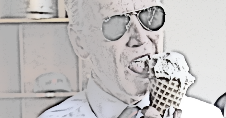 biden ice cream cone