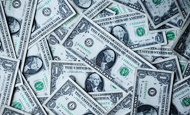 dollar bills cash money