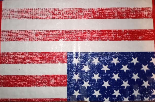 flag America in distress