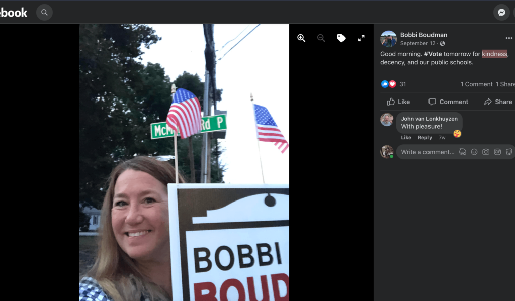 Bobbi Boudman facebook