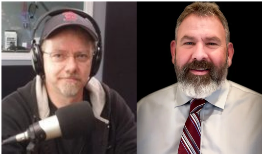 Stece MacDonald and Tom Murray