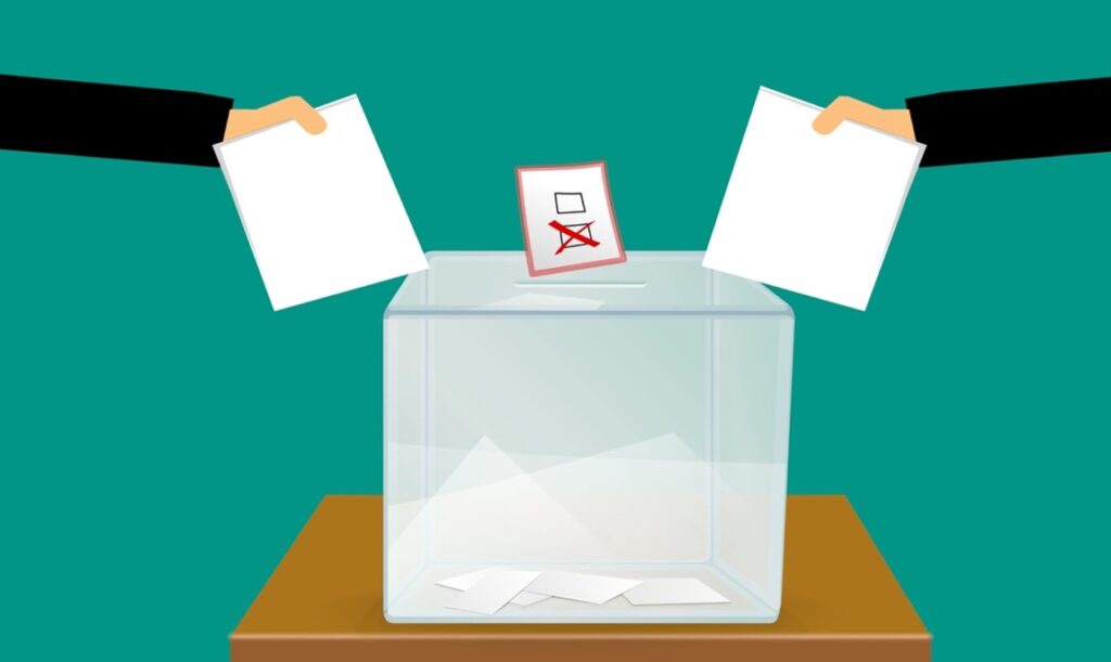 ballots ballot box