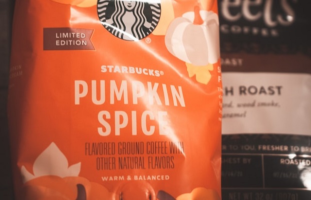 Pumpkin spice coffee