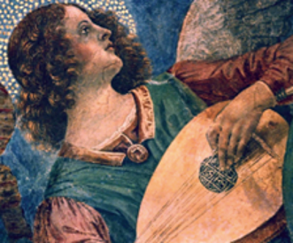 painting lute song nusic