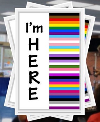 Hilliard City School Im here LGBT badges Tennesee Star