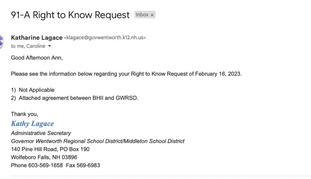 Katherine Lagace RTK 91A