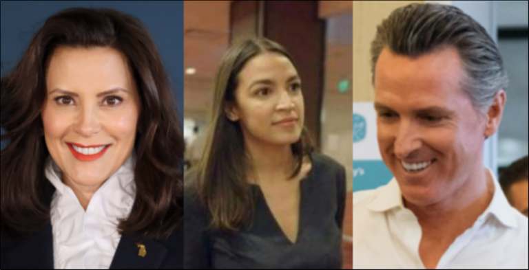 Whitmer Cortez and Newsom