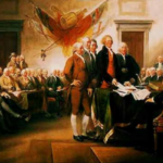 Camp Constitution Founding painting