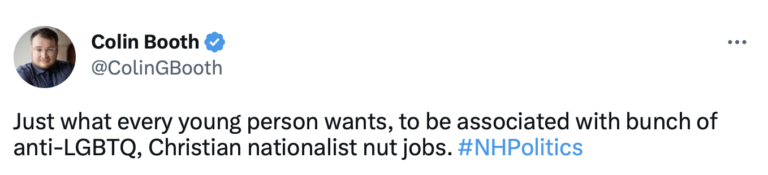 Colin Booth-tweet Tim Baxter is anti-gay NH Journal