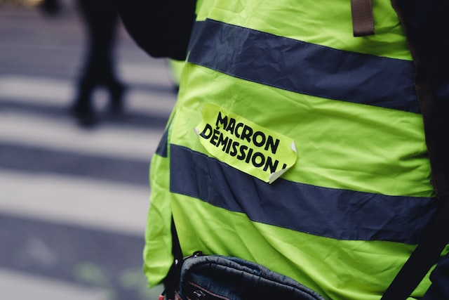 France Yellow Vest Movement Macron Resign