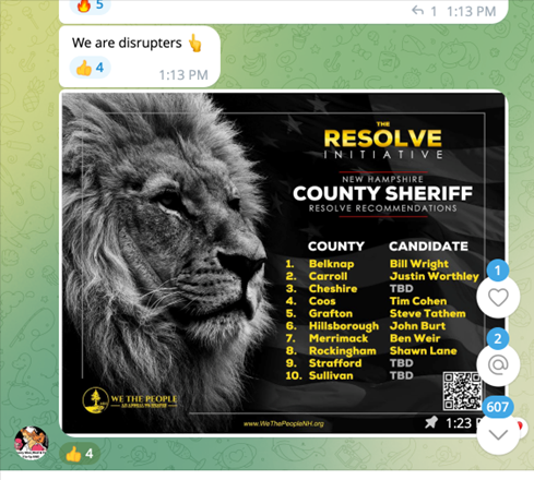 Resolve endorsement 2
