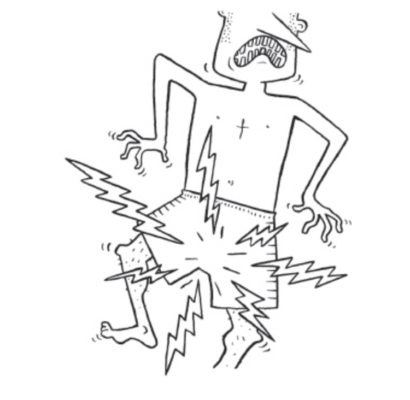 STD cartoon for kids itches