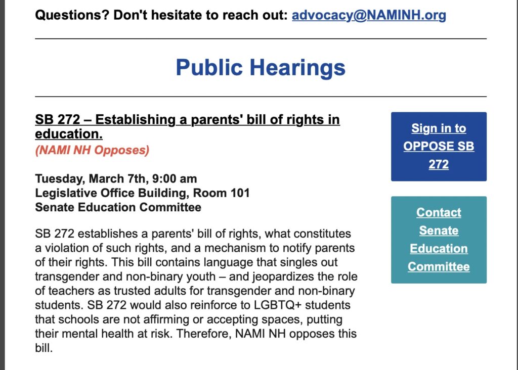 NAMI Doc Public Hearings 1