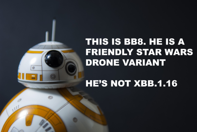 BB8 covid variant spoof