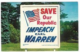 SAve our republic impeach earl warren