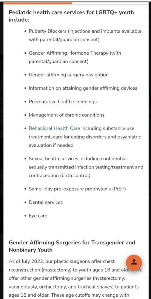 Denver health LGBTQ pediatric services 2
