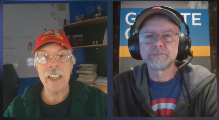 Skip and Steve Podcast Test screen grab
