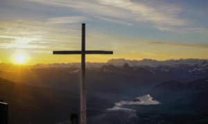 cross sunrise